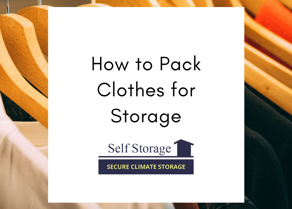 How to Pack Clothes for Storage