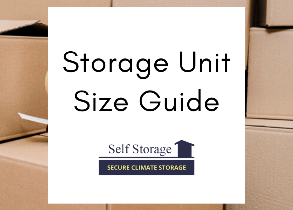 Storage Unit Size Guide