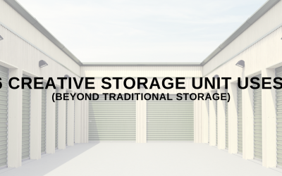 6 Creative Storage Unit Uses Beyond Traditional Storage