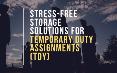 Stress-Free Storage Solutions for Temporary Duty Assignments (TDY)