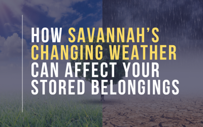 How Savannah’s Changing Weather Can Affect Your Stored Belongings