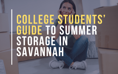 College Students’ Guide to Summer Storage in Savannah